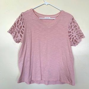 Dusty Pink short sleeve shirt